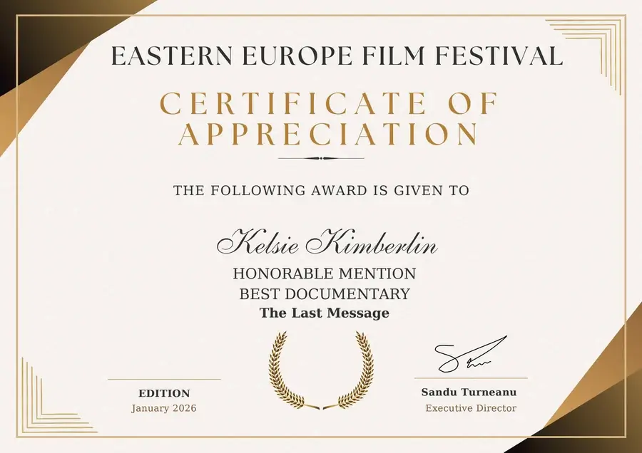 The Last Message Eastern Europe FF