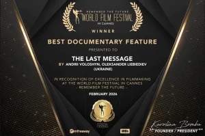 Read more about the article The Last Message Best Documentary Feature World Film Festival in Cannes