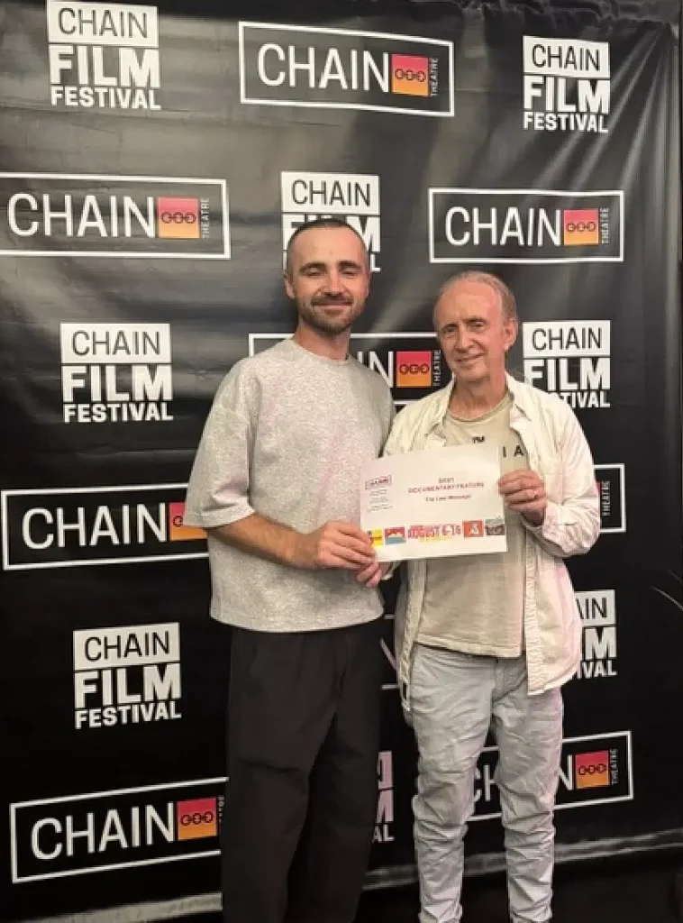 The Last Message Chain Award Certificate